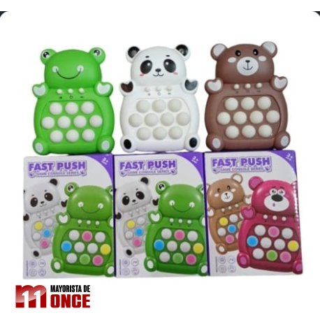 POP IT ELECTRONICO CON LUZ Y SONIDO