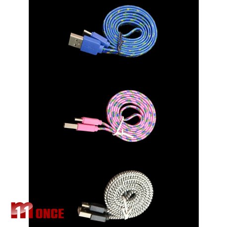 Cable mallado USB tipo C